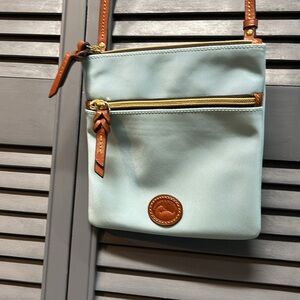 Dooney & Bourke 8x8 Baby Blue Crossbody Bag